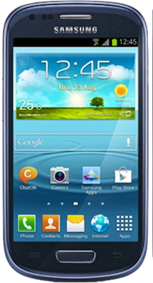 Samsung Galaxy S3 Mini (Pebble Blue)