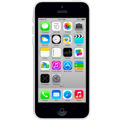 Apple iPhone 5c (32GB White Refurbished Grade A)