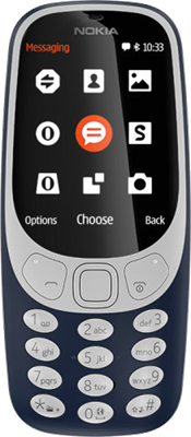 Nokia 3310 (2017) 2G (Dark Blue)