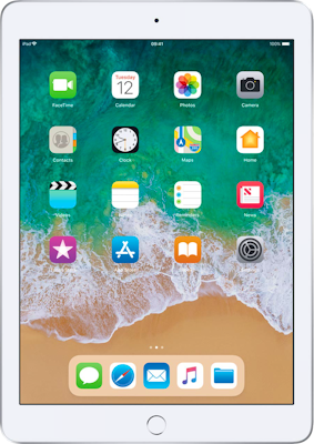 Apple iPad 9.7" (2018) (128GB Silver)