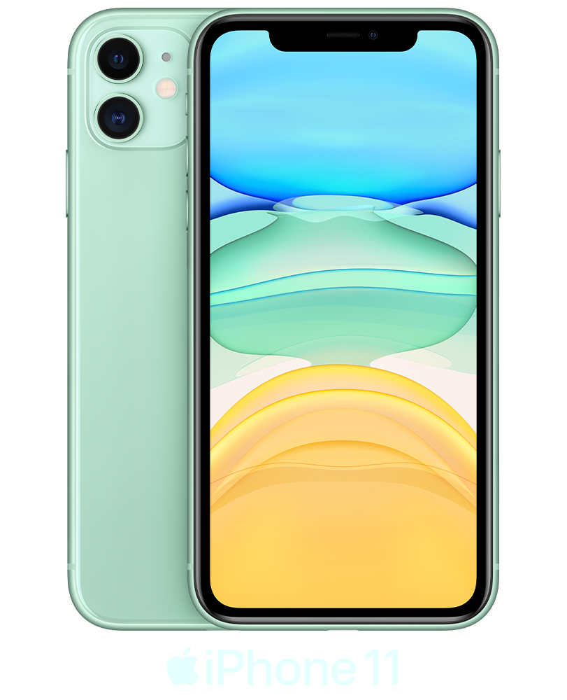 Green Apple iPhone 11 64GB - Grade A Condition. £19.00 Upfront.