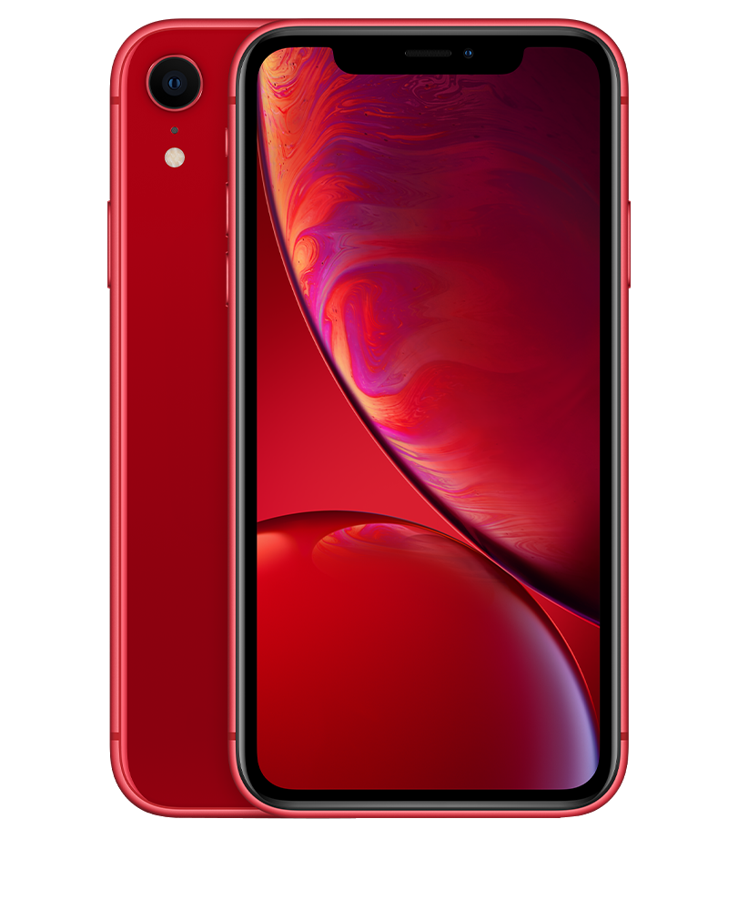 Red Apple iPhone XR 64GB - Grade A Condition. £19.00 Upfront.