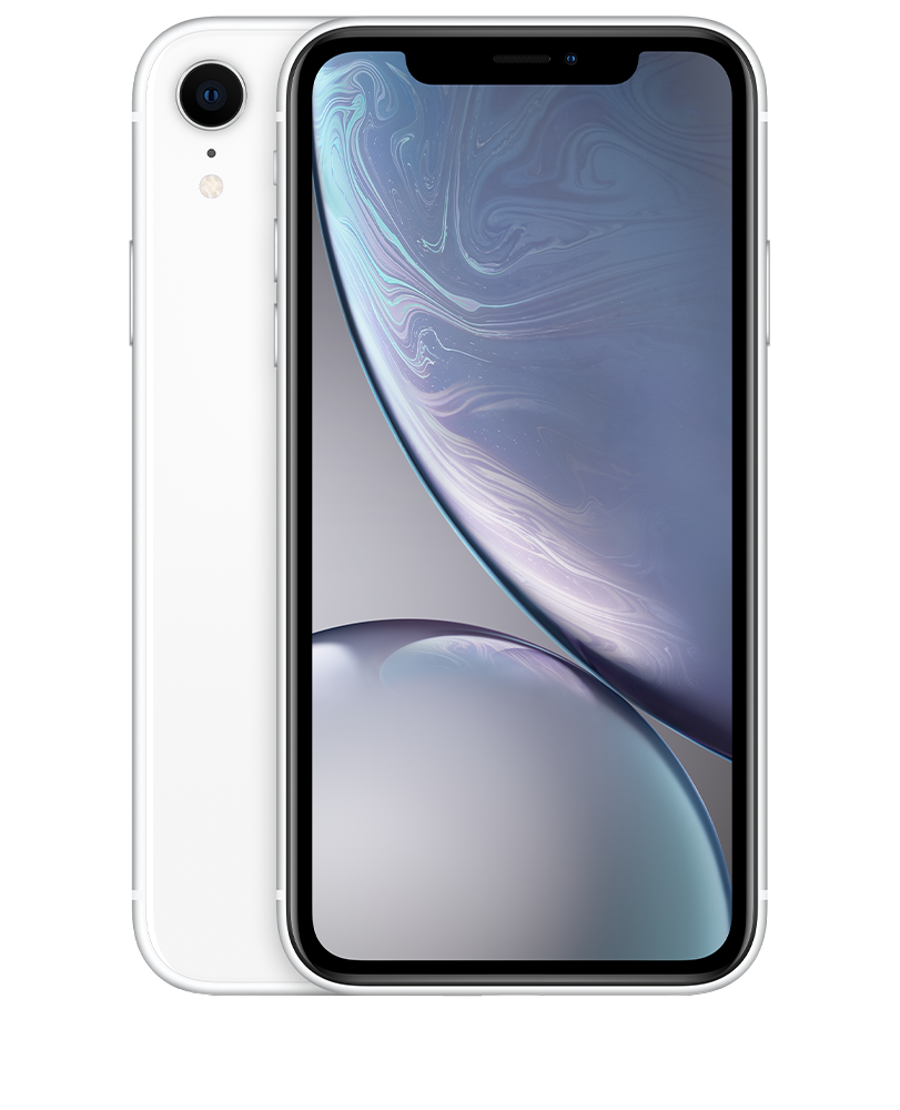 White Apple iPhone XR 64GB - Grade A Condition. £19.00 Upfront.