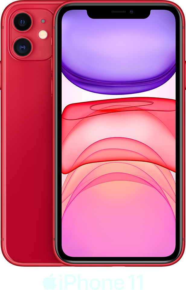 Red Apple iPhone 11 64GB - Grade A Condition. £19.00 Upfront.