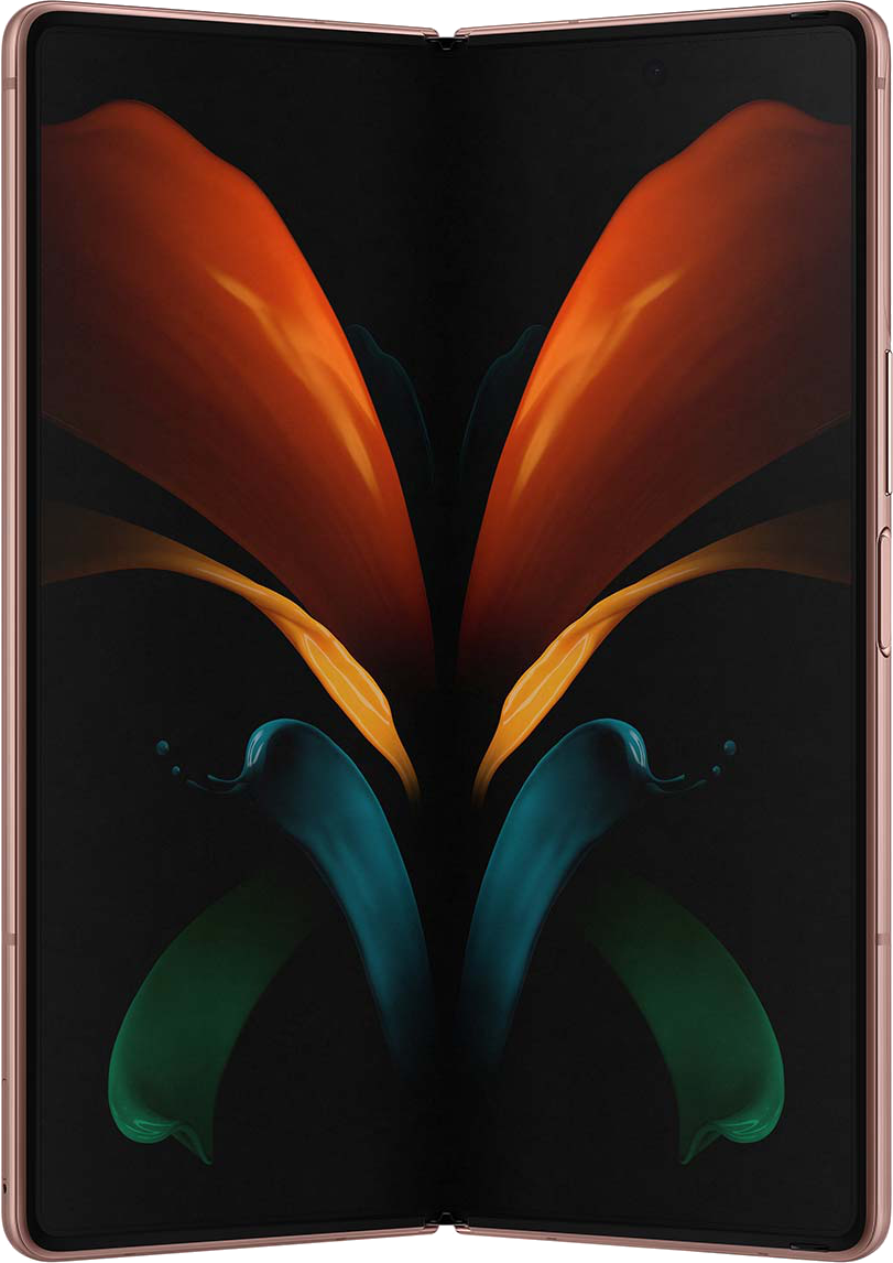 Rose Gold Samsung Galaxy Z Fold2 5G 256GB - Unlimited Data, £100.00 Upfront