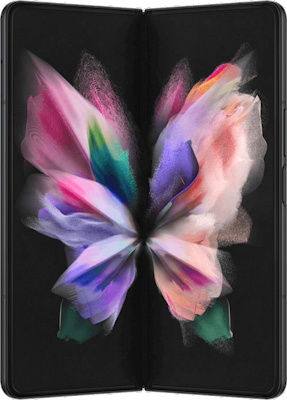 Black Samsung Galaxy Z Fold3 5G 512GB - 100GB Data, £350.00 Upfront