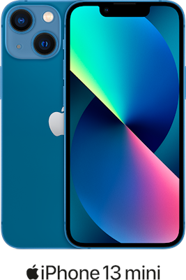 Blue Apple iPhone 13 Mini 5G 512GB - Unlimited Data, £29.00 UpfrontPay only 50% for 6 months (Automatic).