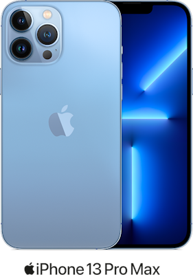 Blue Apple iPhone 13 Pro Max 5G 1TB - Unlimited Data, £89.00 UpfrontPay only 50% for 6 months (Automatic).
