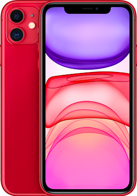 Apple iPhone 11 64GB in Red