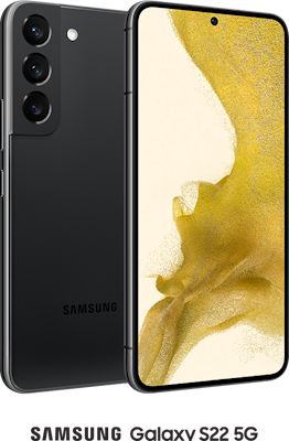 Samsung Galaxy S22 256GB in Black