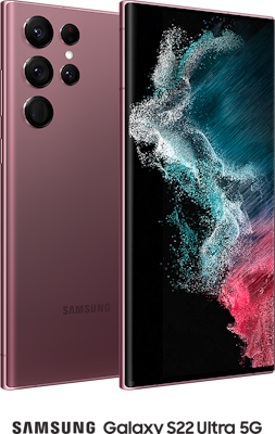 Samsung Galaxy S22 Ultra 256GB in Pink