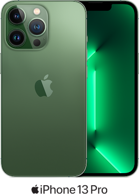Green Apple iPhone 13 Pro 5G 1TB - 4GB Data, £99.00 Upfront