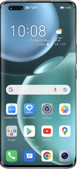 HONOR Magic4 Pro 5G Dual SIM (256GB Black) - 150GB Data, £40.00 Upfront