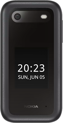 Nokia 2660 Flip Black At Â£0 On Pay Monthly Unlimited 24 Month Contract With Unlimited Mins Texts Unlimited 5g Data Â£1499 A Month Consumer Upgrade Price
