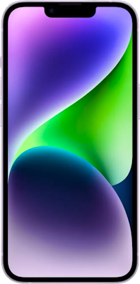 Apple Iphone 14 5g Dual Sim 128gb Purple Refurbished Grade A At Â£49 On Pay Monthly Unlimited 24 Month Contract With Unlimited Mins Texts Unlimited 5g Data Â£2499 A Month