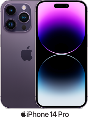 Apple iPhone 14 Pro 128GB in Purple