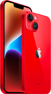 Apple iPhone 14 Plus 128GB in (PRODUCT) Red