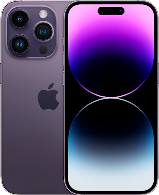 Apple iPhone 14 Pro 256GB in Deep Purple