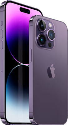 Apple iPhone 14 Pro Max 128GB in Deep Purple