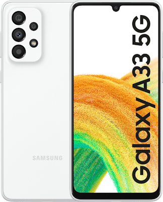 Samsung Galaxy A33 128GB in Awesome White