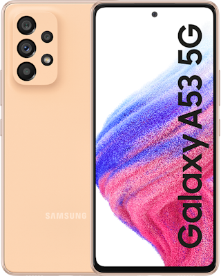Samsung Galaxy A53 128GB in Orange