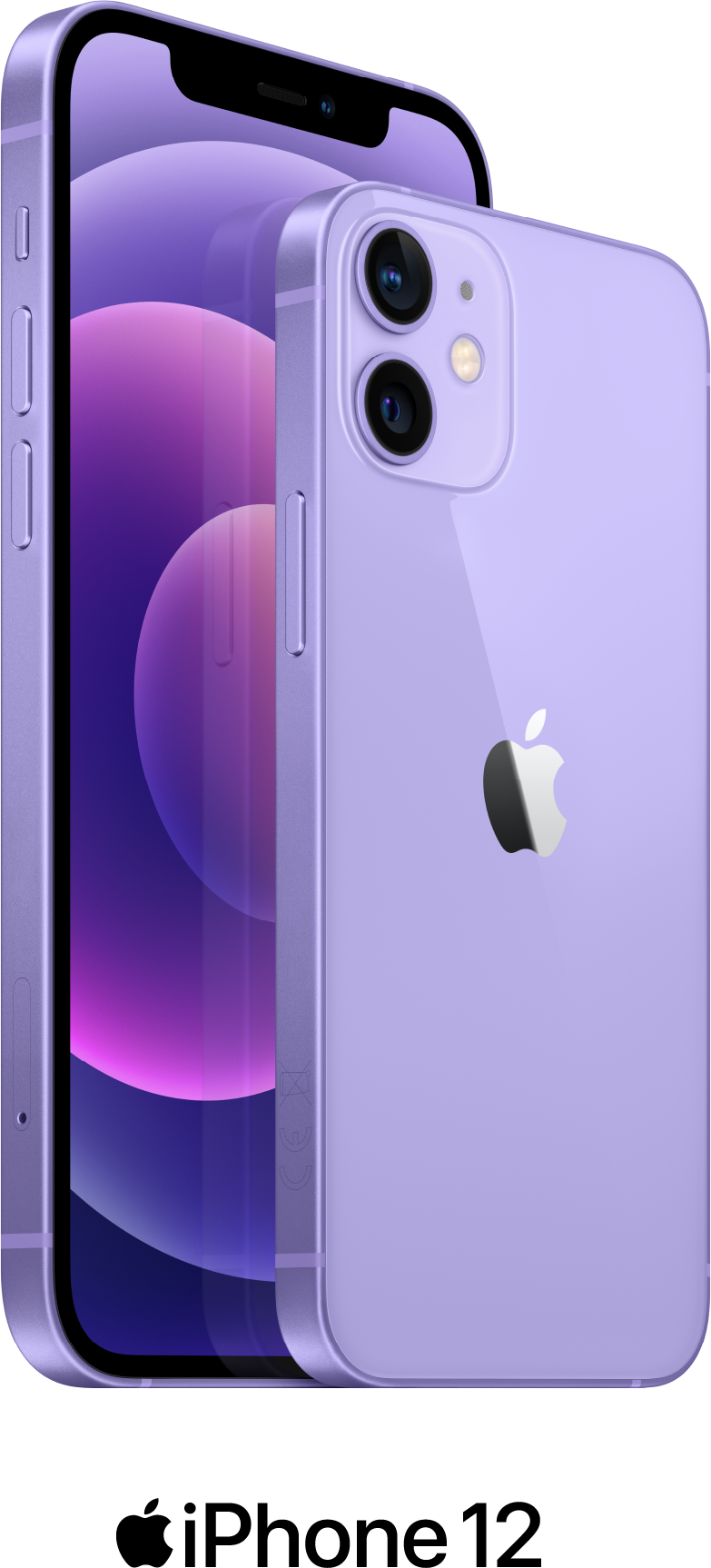 Purple Apple iPhone 12 5G 256GB - Grade A Condition. £25.00 Upfront.