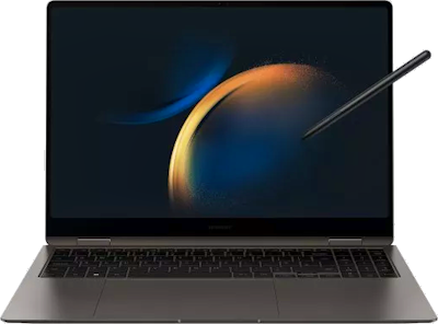 Samsung Galaxy Book3 Pro 360 5G (256GB Graphite) at £30 on Refresh Flex (12 Month contract) with 100 texts; 1GB of 5G data. £125 a month. Samsung Galaxy Book3 Pro 360 5G (256GB Graphite) at £30 on Refresh Flex (12 Month contract) with 100 texts; 1GB of 5G data. £125 a month.