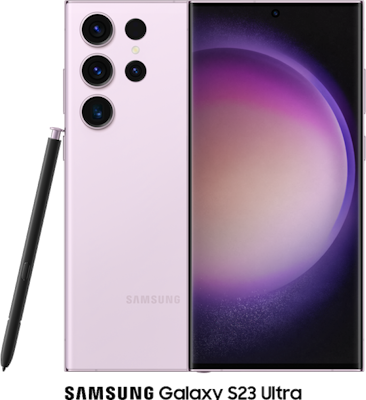 Samsung Galaxy S23 Ultra 512GB in Lavender