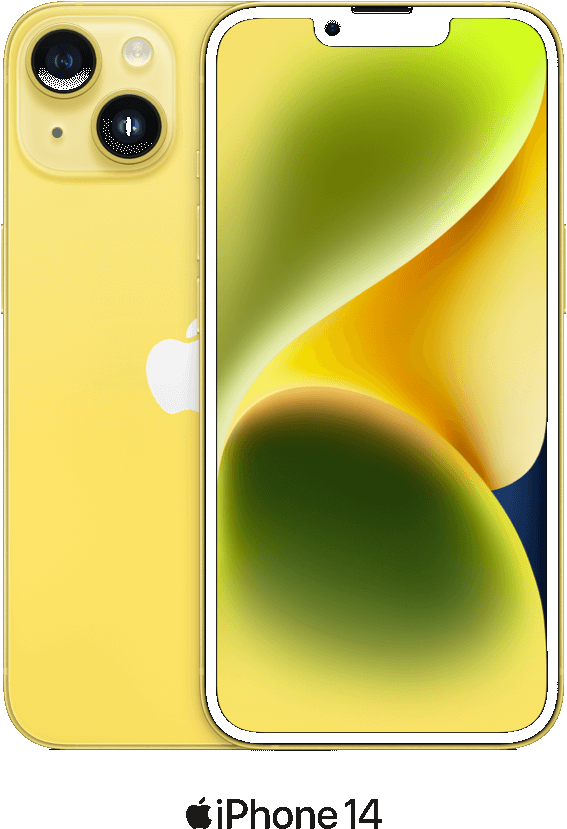 Apple iPhone 14 128GB in Yellow