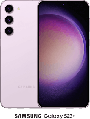 Purple Samsung Galaxy S23+ 5G Dual SIM 256GB - 15GB Data, £55.00 Upfront