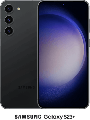 Samsung Galaxy S23 Plus 256GB in Phantom Black