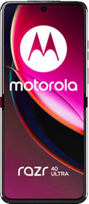 Pink Motorola Razr 40 Ultra 256GB - 2GB Data, £90.00 Upfront