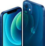 Blue Apple iPhone 12 5G 64GB - Grade A Condition. £25.00 Upfront.
