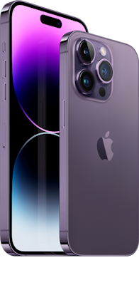 Apple iPhone 14 Pro 256GB in Deep Purple
