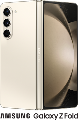 Samsung Galaxy Z Fold5 256GB in Cream