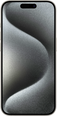 Apple iPhone 15 Pro 128GB in White Titanium
