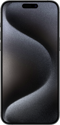 Black Apple iPhone 15 Pro Max 5G Dual SIM 1TB - Unlimited Data, £60.00 Upfront