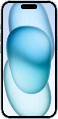 Blue Apple iPhone 15 5G Dual SIM 128GB - 15GB Data, £80.00 Upfront