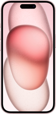 Pink Apple iPhone 15 5G Dual SIM 256GB - Unlimited Data, £90.00 Upfront