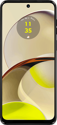 Motorola Moto G14 64gb Butter Cream At Â£9 On Pay Monthly 25gb 24 Month Contract With Unlimited Mins Texts 25gb Of 5g Data Â£1599 A Month Consumer Upgrade Price