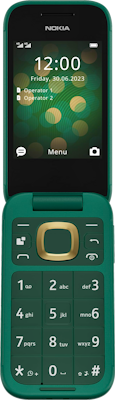 Nokia 2660 Flip (Lush Green) Nokia 2660 Flip (Lush Green)