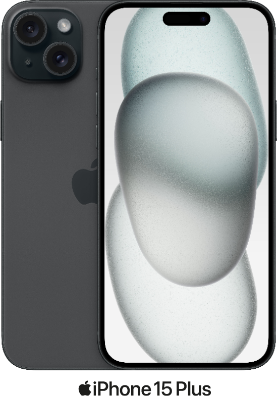 Apple iPhone 15 Plus 128GB in Black