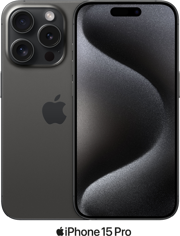 Apple iPhone 15 Pro 256GB in Black Titanium
