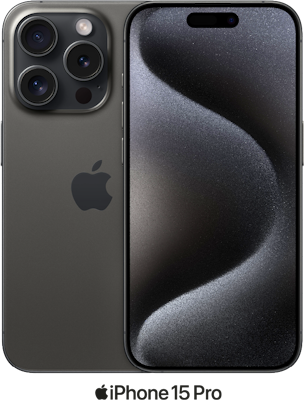 Apple iPhone 15 Pro 256GB in Black Titanium