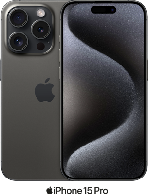 Apple iPhone 15 Pro 512GB in Black Titanium