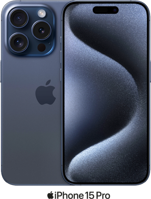 Apple iPhone 15 Pro 512GB in Blue Titanium