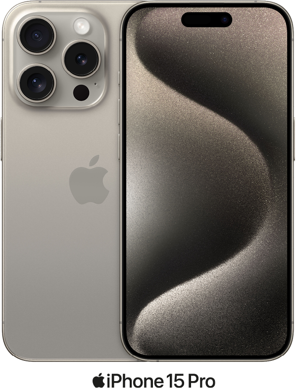 Apple iPhone 15 Pro 256GB in Natural Titanium