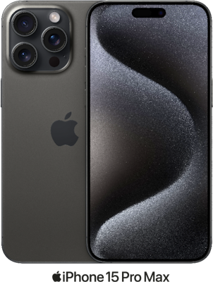 Apple iPhone 15 Pro Max 256GB in Black Titanium