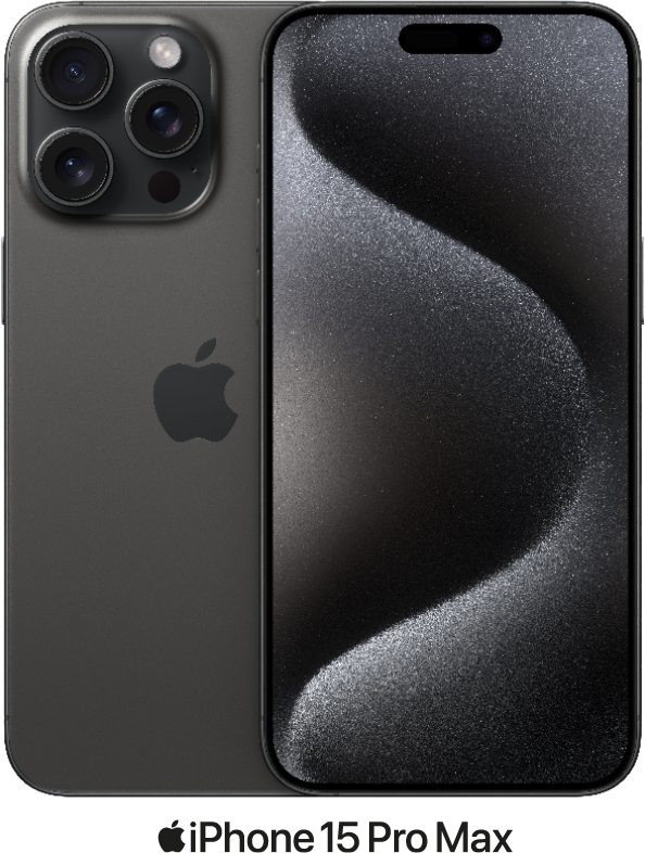 Apple iPhone 15 Pro Max 512GB in Black Titanium