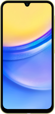 Samsung Galaxy A15 128GB in Yellow